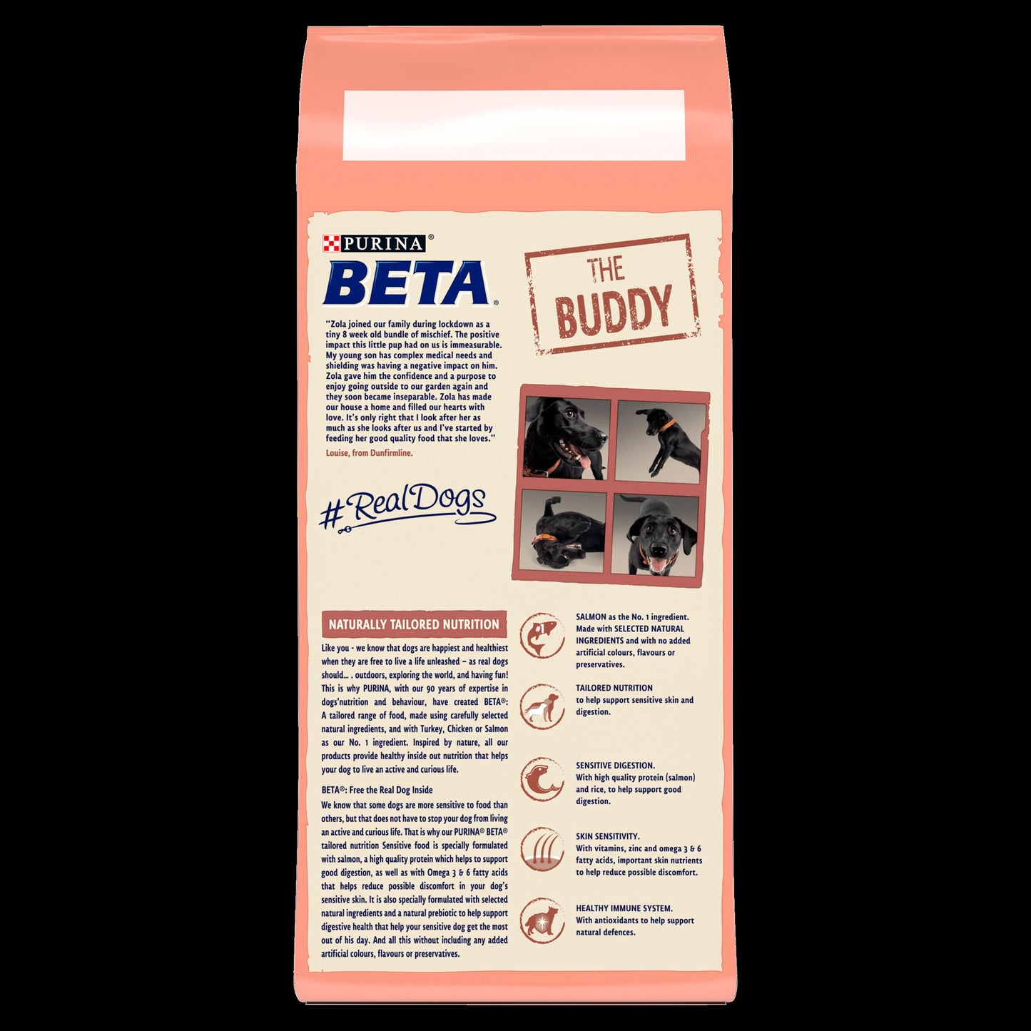 BETA Sensitive Adult Dry Dog Food - Salmon & Rice