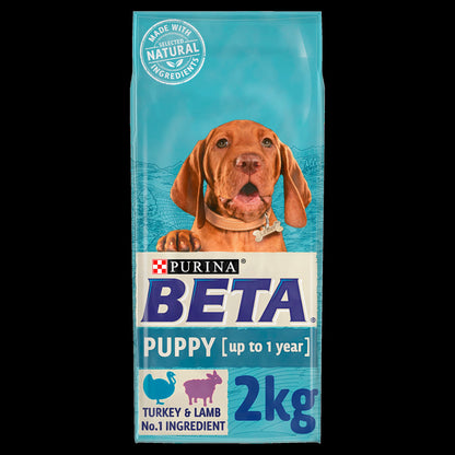 BETA Puppy Turkey & Lamb Dry Dog Food 2kg
