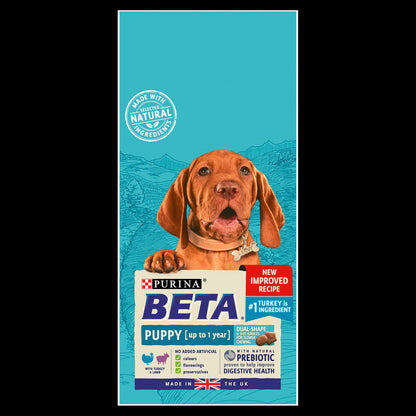 BETA Puppy Turkey & Lamb Dry Dog Food 2kg