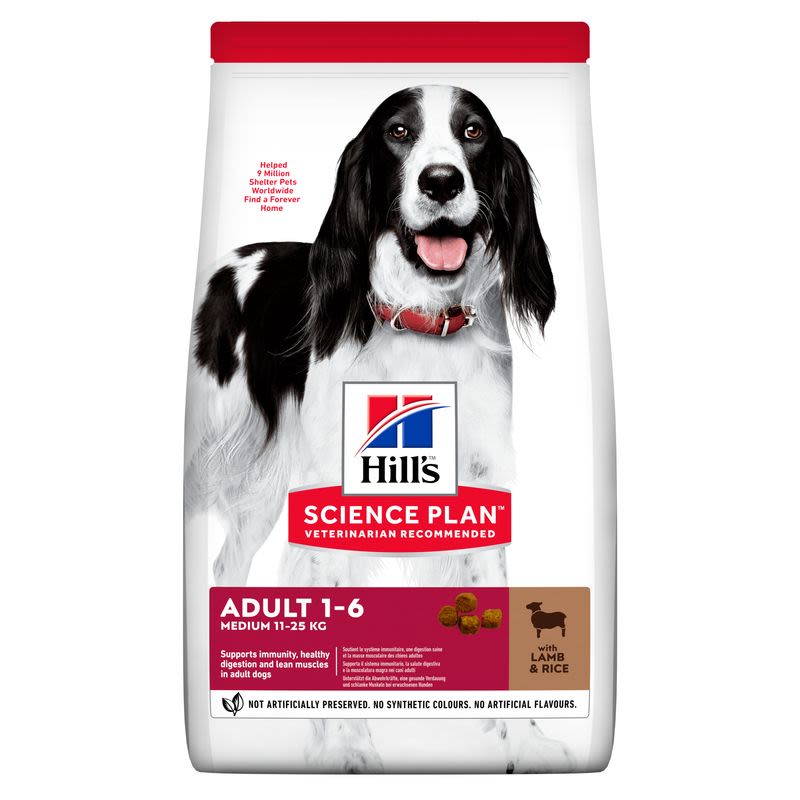 Hill's Hill'S Science Plan Lamb Adult Dry Dog Food pet food packaging