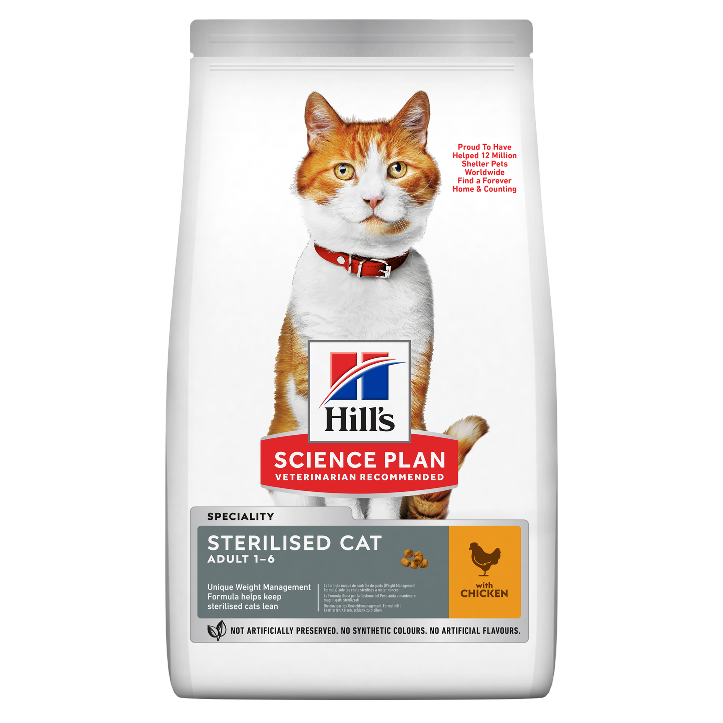 Hill's Science Plan Sterilised Cat Adult Cat Dry Food - Chicken