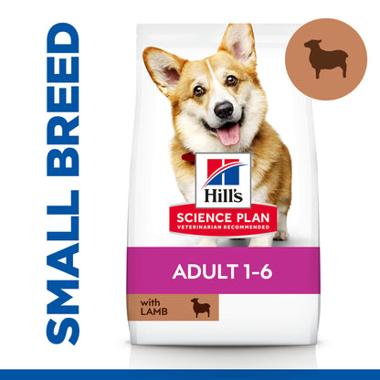 Hill's Science Plan Small & Mini Adult Dry Dog Food - Lamb & Rice