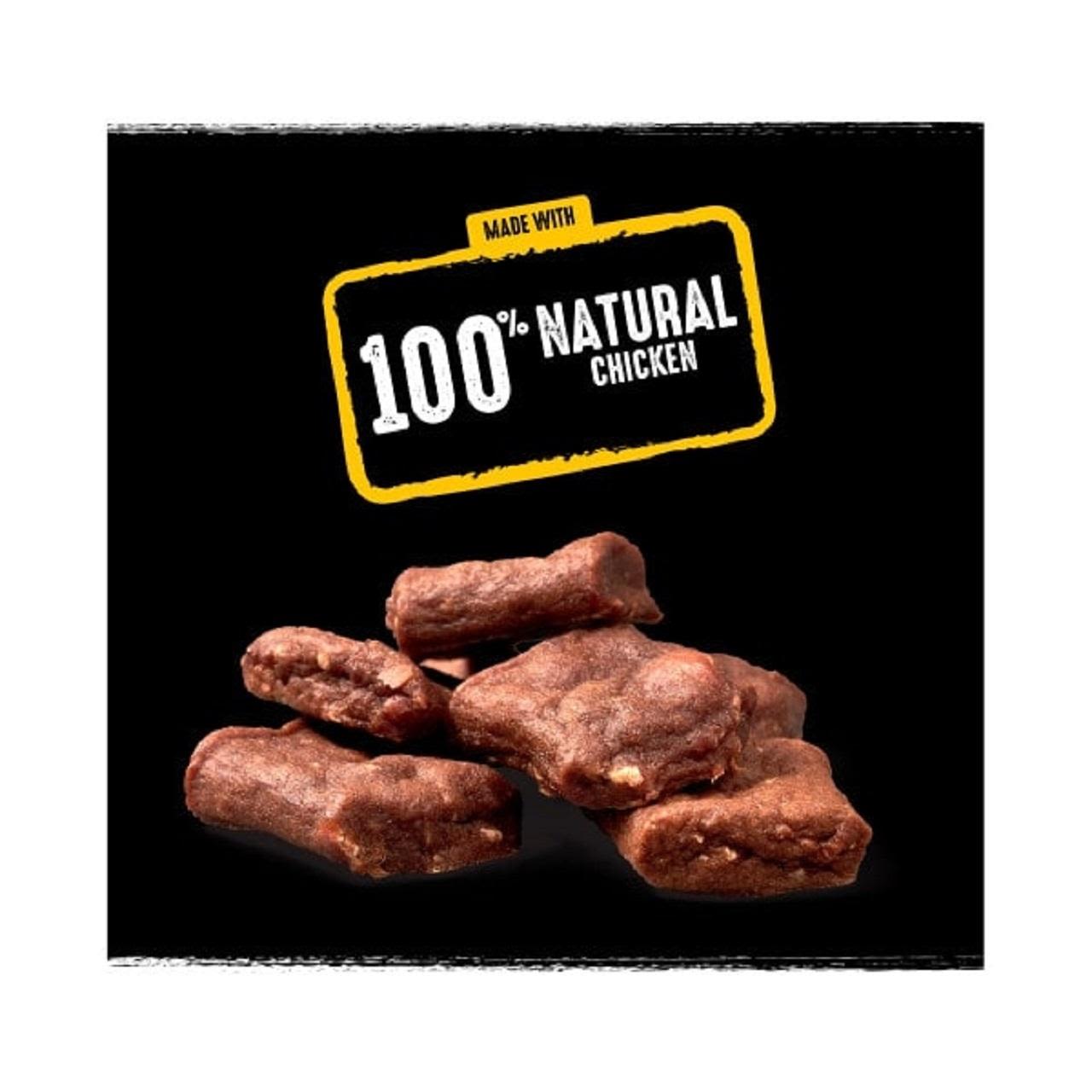 Crave Natural Grain Free Protein Chunks Adult Dog Treat Chicken