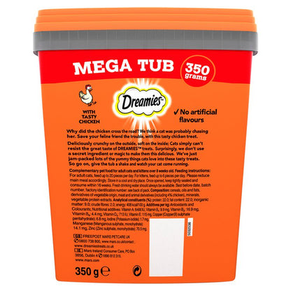 Dreamies Cat Treats Mega Tub - Chicken