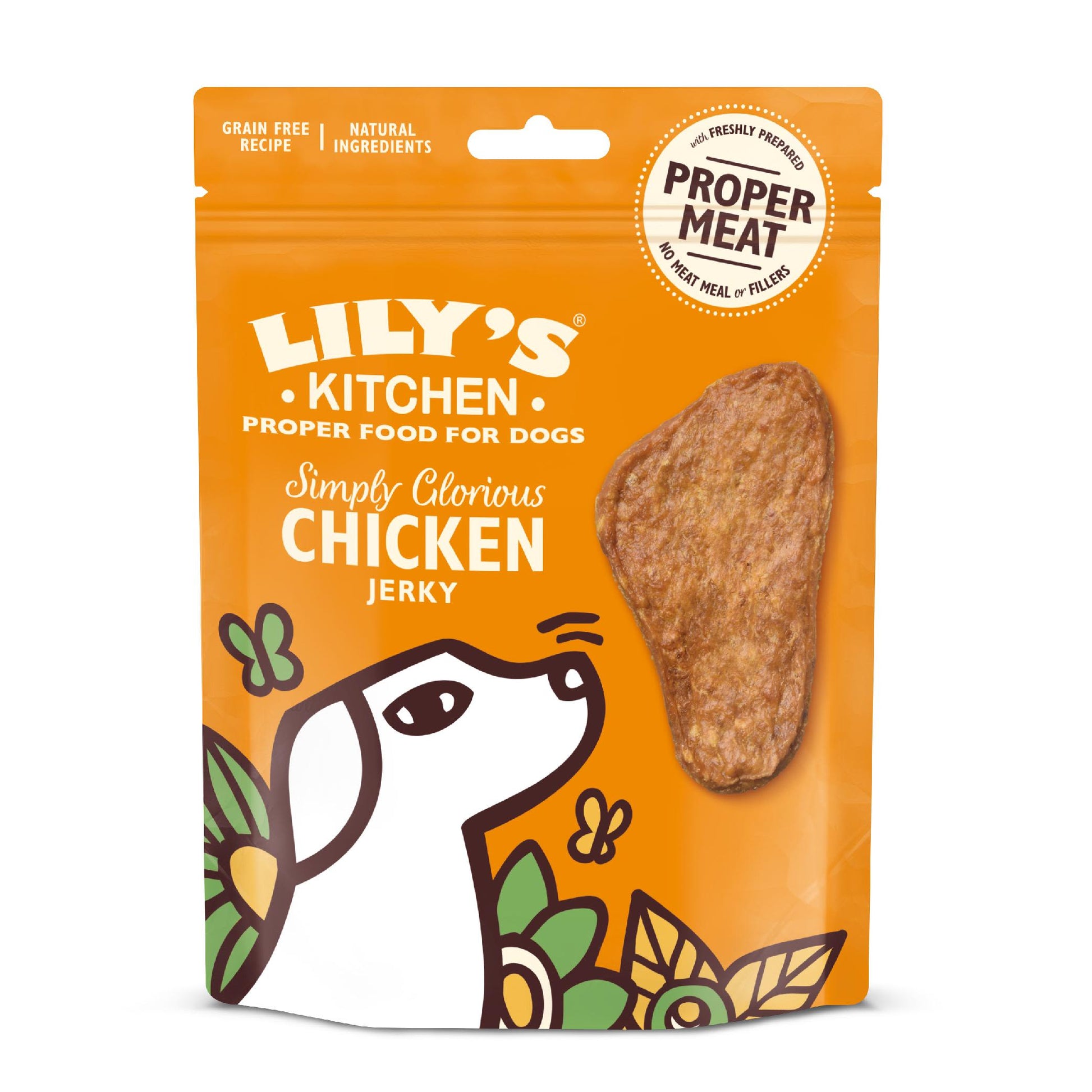 Lily's Kitchen Lily'S Kitchen Simply Glorious Chicken Adult Treat Dog Food pet food packaging