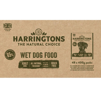 Harringtons Adult Wet Dog Food - Wet Mixed Pack