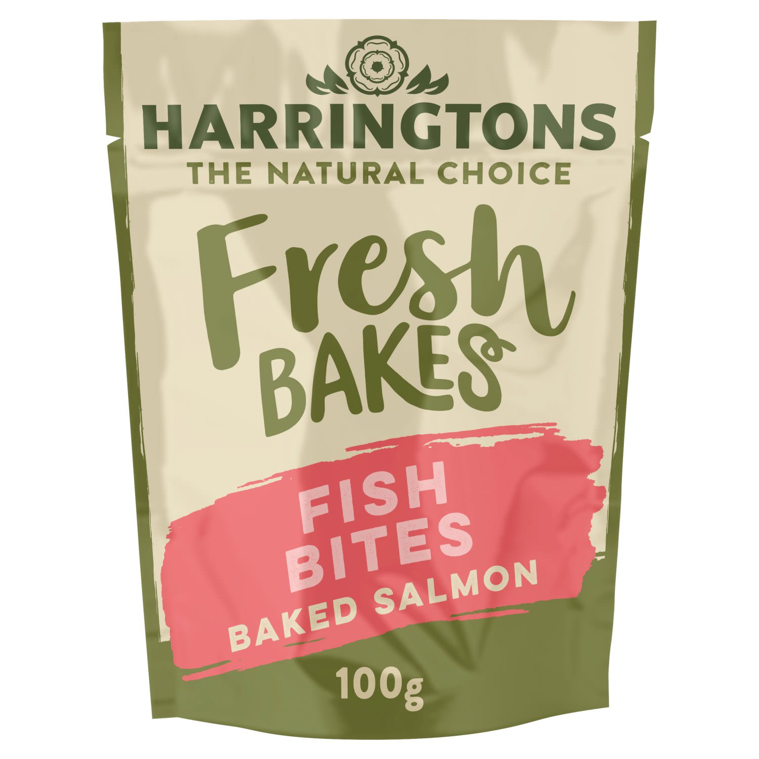 Harringtons Harringtons Bakes Bites Baked Salmon Adult Treat Dog Food pet food packaging