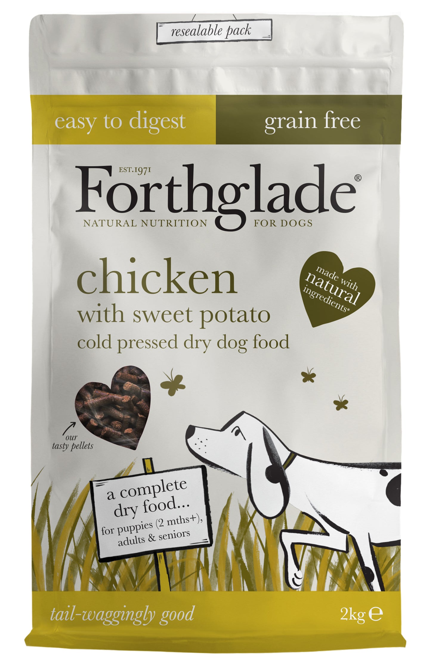 Forthglade Cold Pressed No Grain Chicken & Veg
