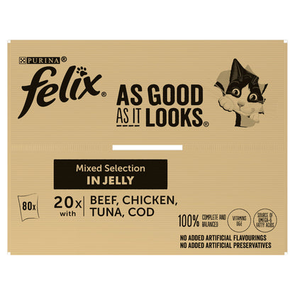 Felix As Good As It Looks Meat And Fish Cat Food