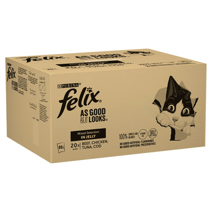 Felix As Good As It Looks Meat And Fish Cat Food