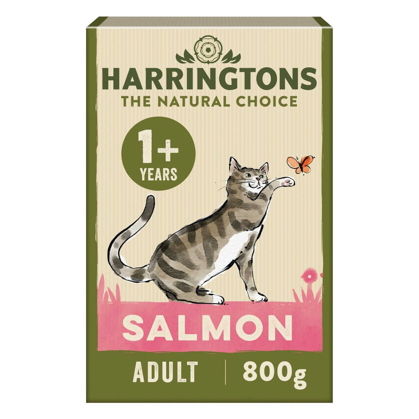 Harringtons Complete Adult/Kitten Dry Cat Food - Salmon