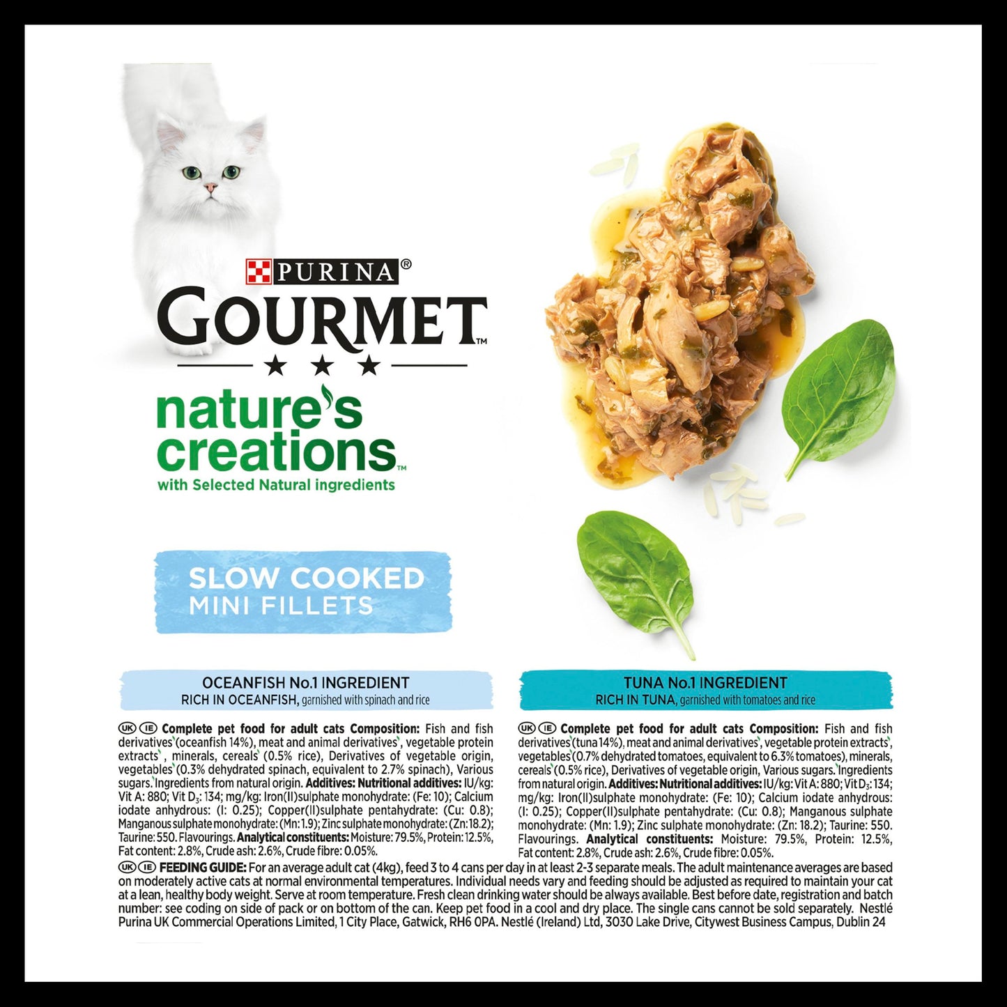 Gourmet Natures Creation Adult Wet Cat Food - Fish