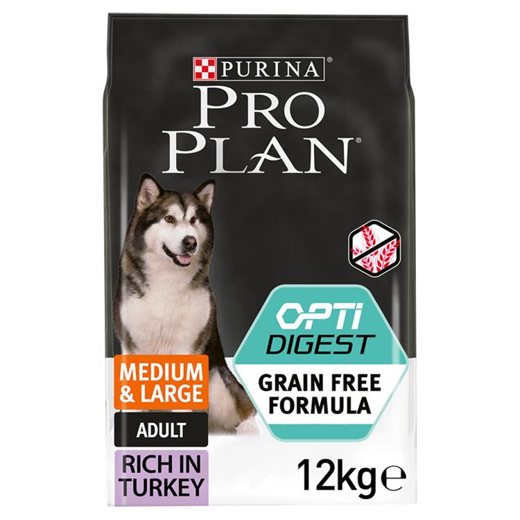 Pro Plan Pro Plan Turkey Adult Dry Dog Food pet food packaging
