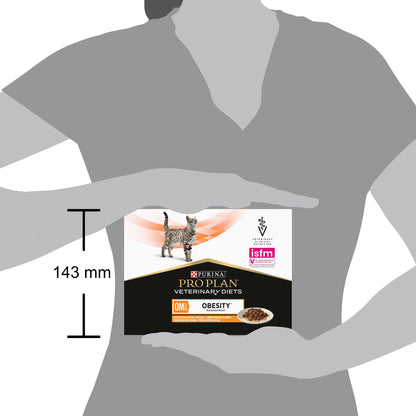 Purina Pro Plan Veterinary Diets OM Obesity Management Adult Wet Cat Food - Chicken