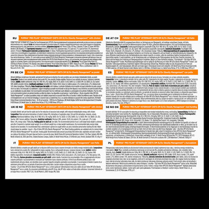 Purina Pro Plan Veterinary Diets OM Obesity Management Adult Wet Cat Food - Chicken