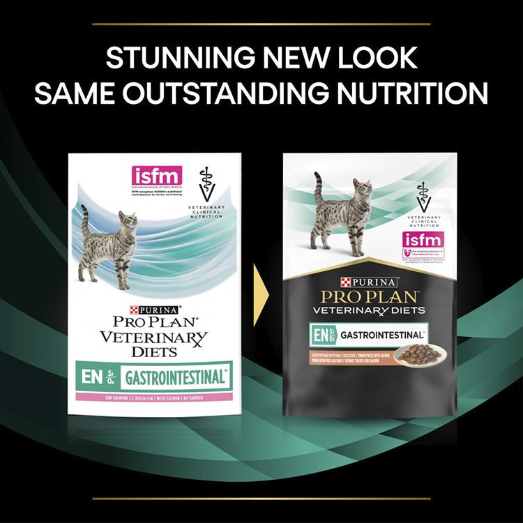 Pro Plan Veterinary Diets EN Gastrointestinal Wet Cat Food - Salmon
