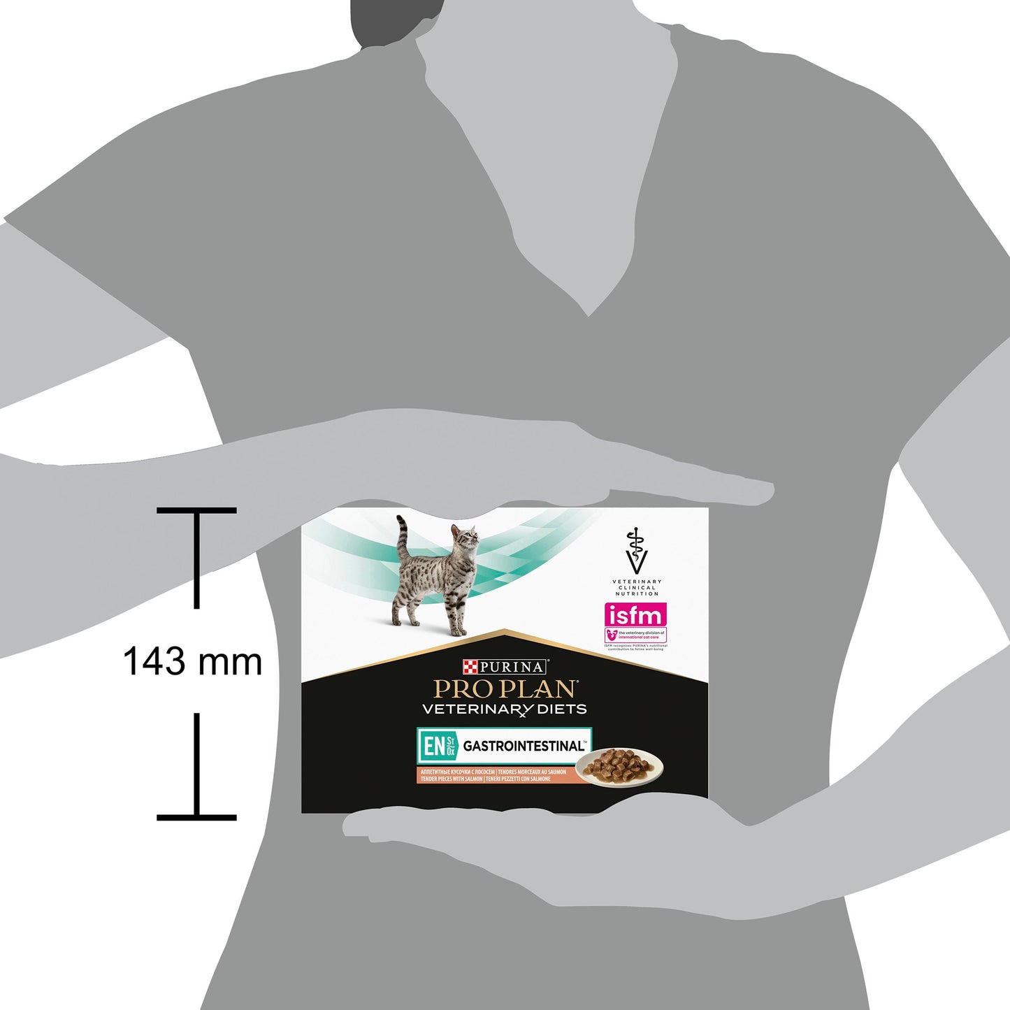 Pro Plan Veterinary Diets EN Gastrointestinal Wet Cat Food - Salmon