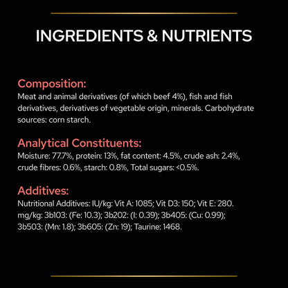 Pro Plan Veterinary Diets DM Diabetes Management Adult Wet Cat Food - Beef