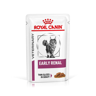 Royal Canin Royal Canin Veterinary Early Renal Adult Wet Cat Food pet food packaging