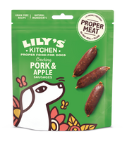 Lily's Kitchen Dog Cracking Pork and Apple Sausages 70g