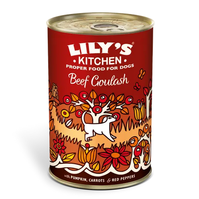 Lily's Kitchen Lily'S Kitchen Goulash Beef Adult Wet Dog pet food packaging