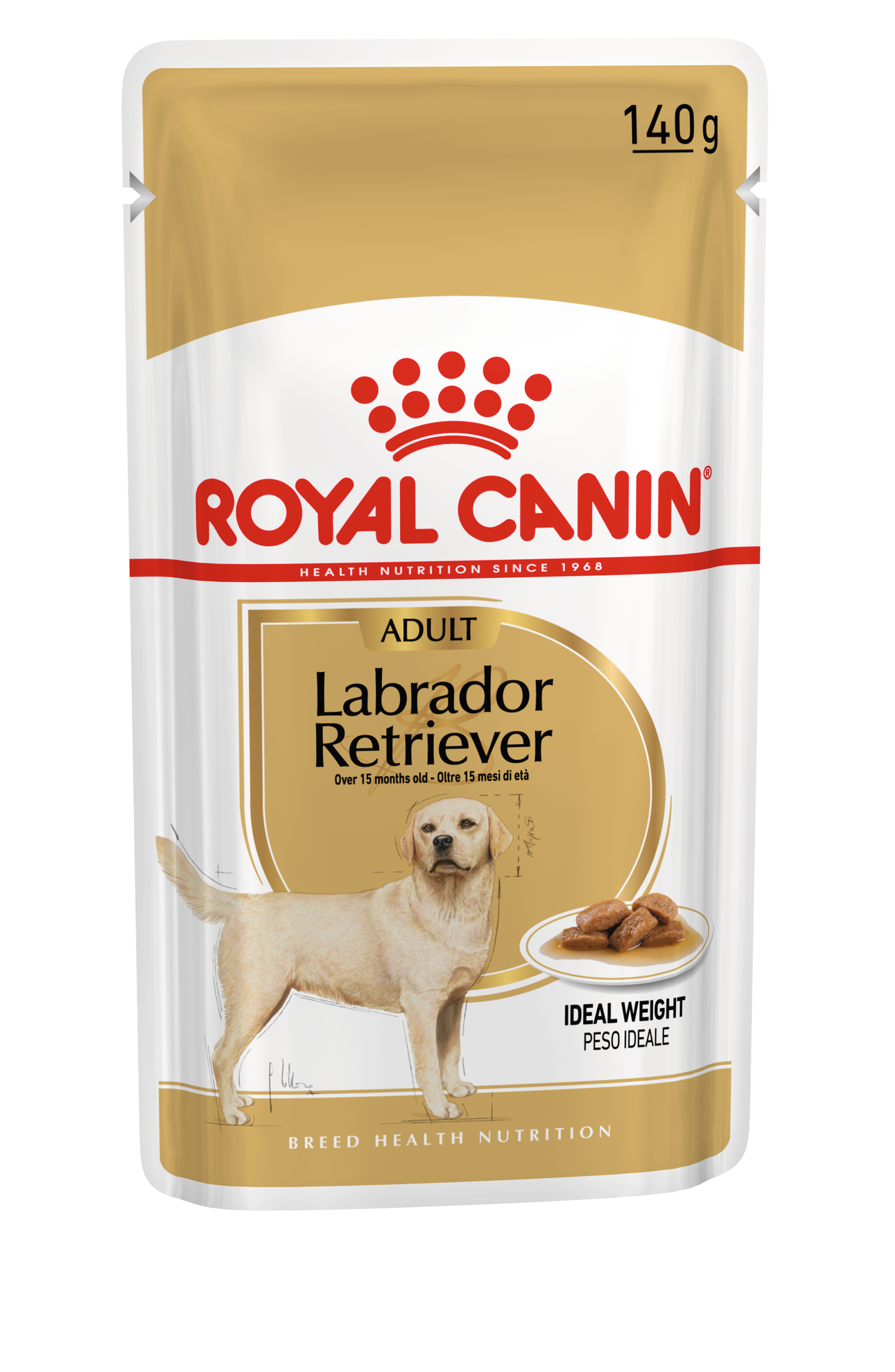 Royal Canin Royal Canin Labrador Retriever Adult Wet Dog Food pet food packaging