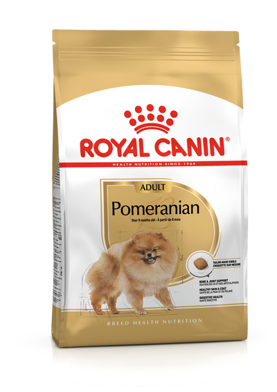 Royal Canin Royal Canin Pomeranian Adult Dry Dog Food pet food packaging