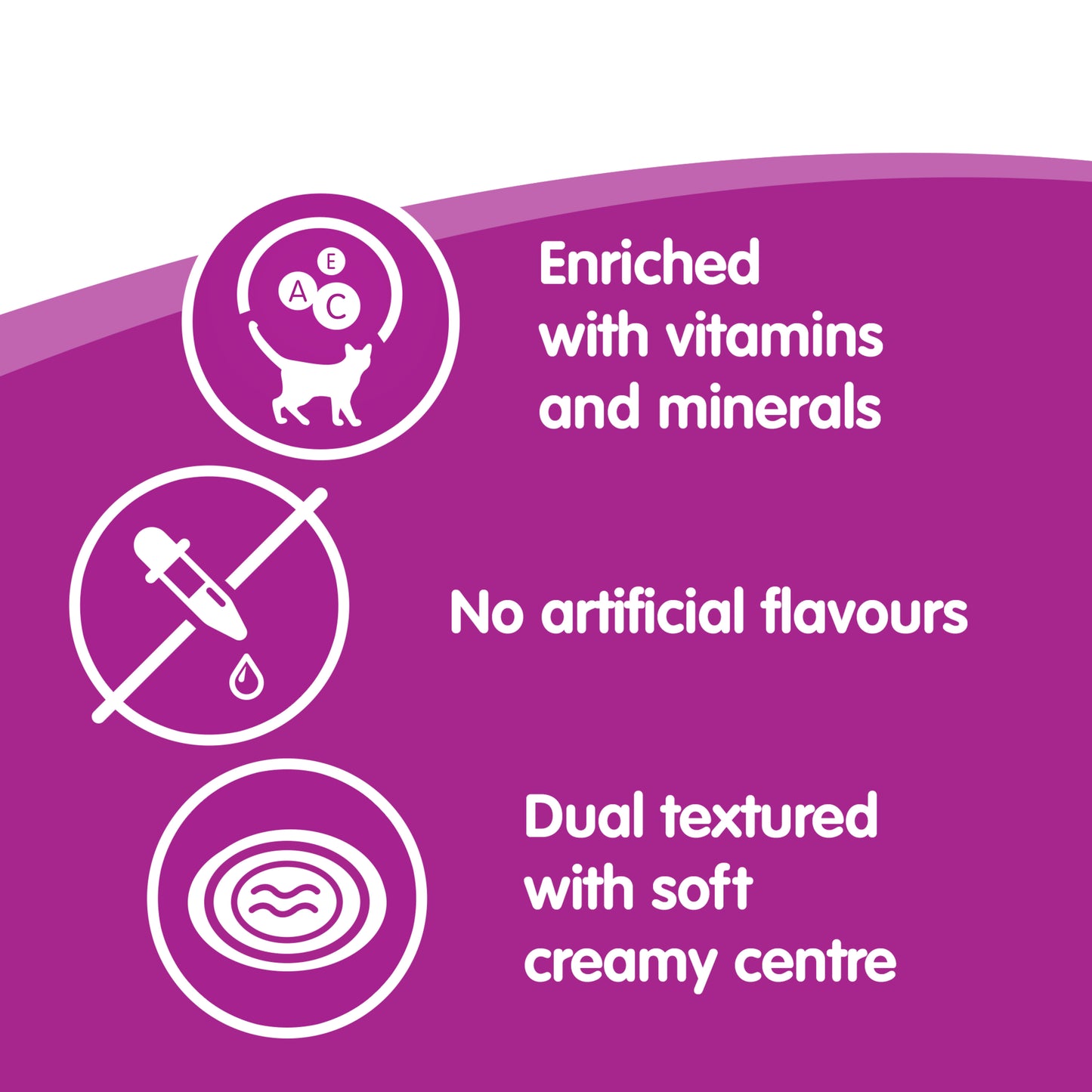 Whiskas Temptations Adult Cat Treats with Salmon Flavour