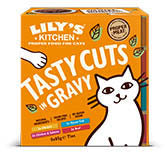 Lily's Kitchen Lily'S Kitchen Cuts Mixed Adult Dry Cat Food pet food packaging