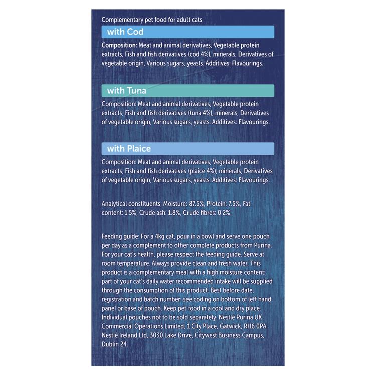 Felix Soup Adult Wet Cat Food - Fish Selection