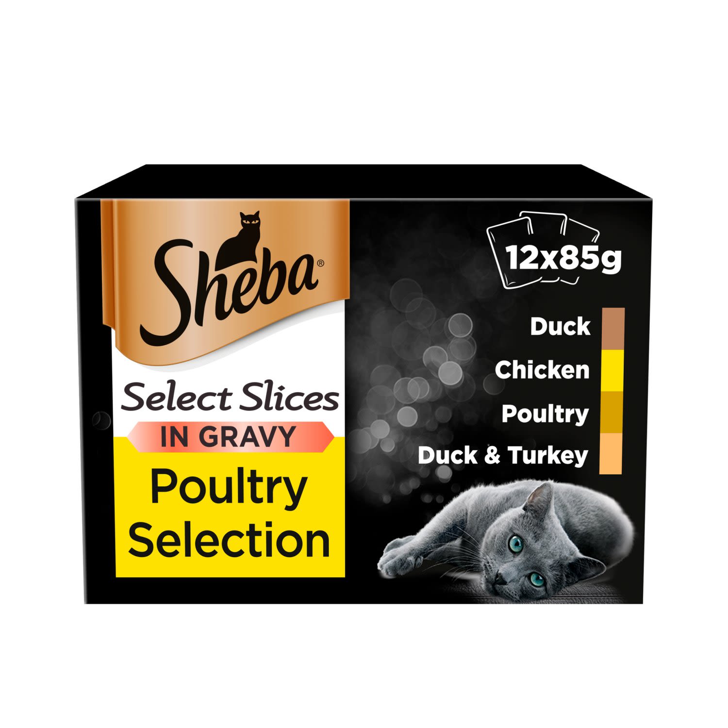 Sheba Sheba Select Slices Selection Adult Wet Cat Food pet food packaging
