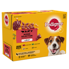 Pedigree Mixed Selection in Jelly Adult Dog Pouches