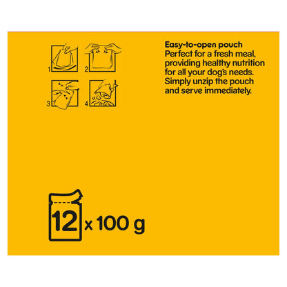Pedigree Senior Wet Dog Food Pouches in Jelly