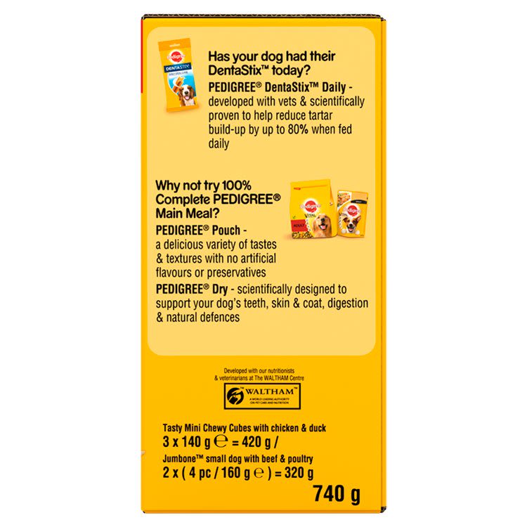 Pedigree Tasty Minis & Jumbone Adult Small Dog Treats Mega Box