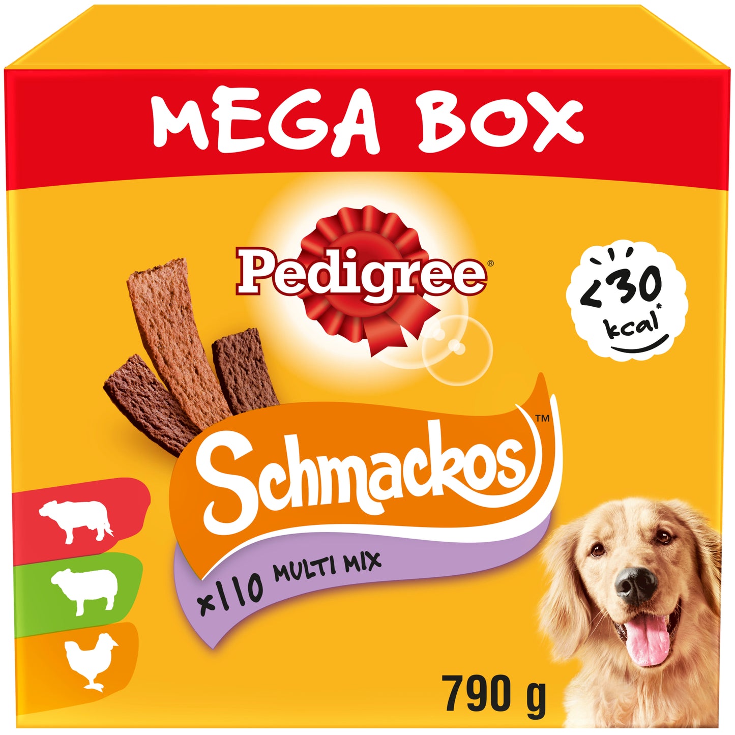 Pedigree Schmackos Adult Dog Treats Meaty Multi Mix 110 Sticks