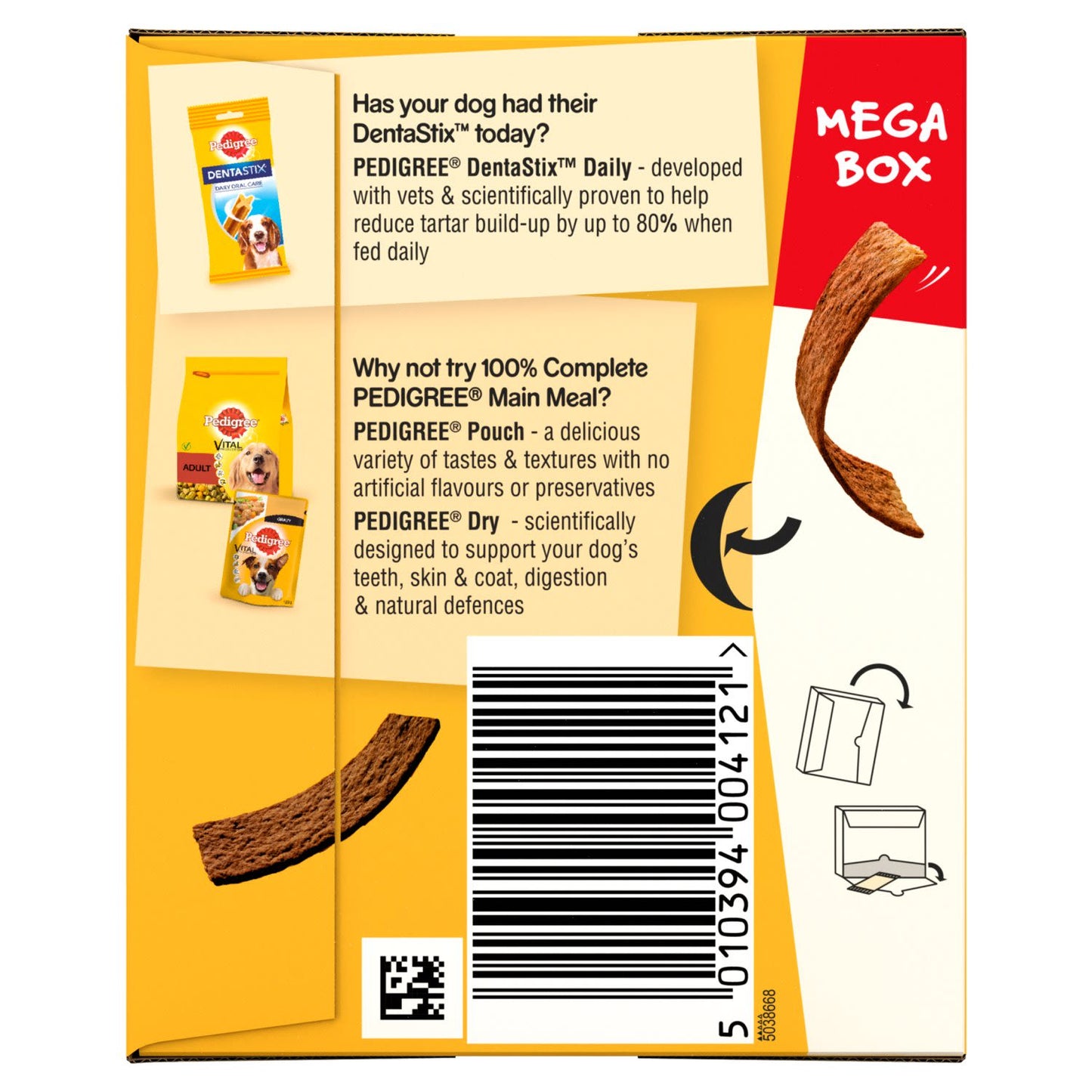 Pedigree Schmackos Adult Dog Treats Meaty Multi Mix 110 Sticks