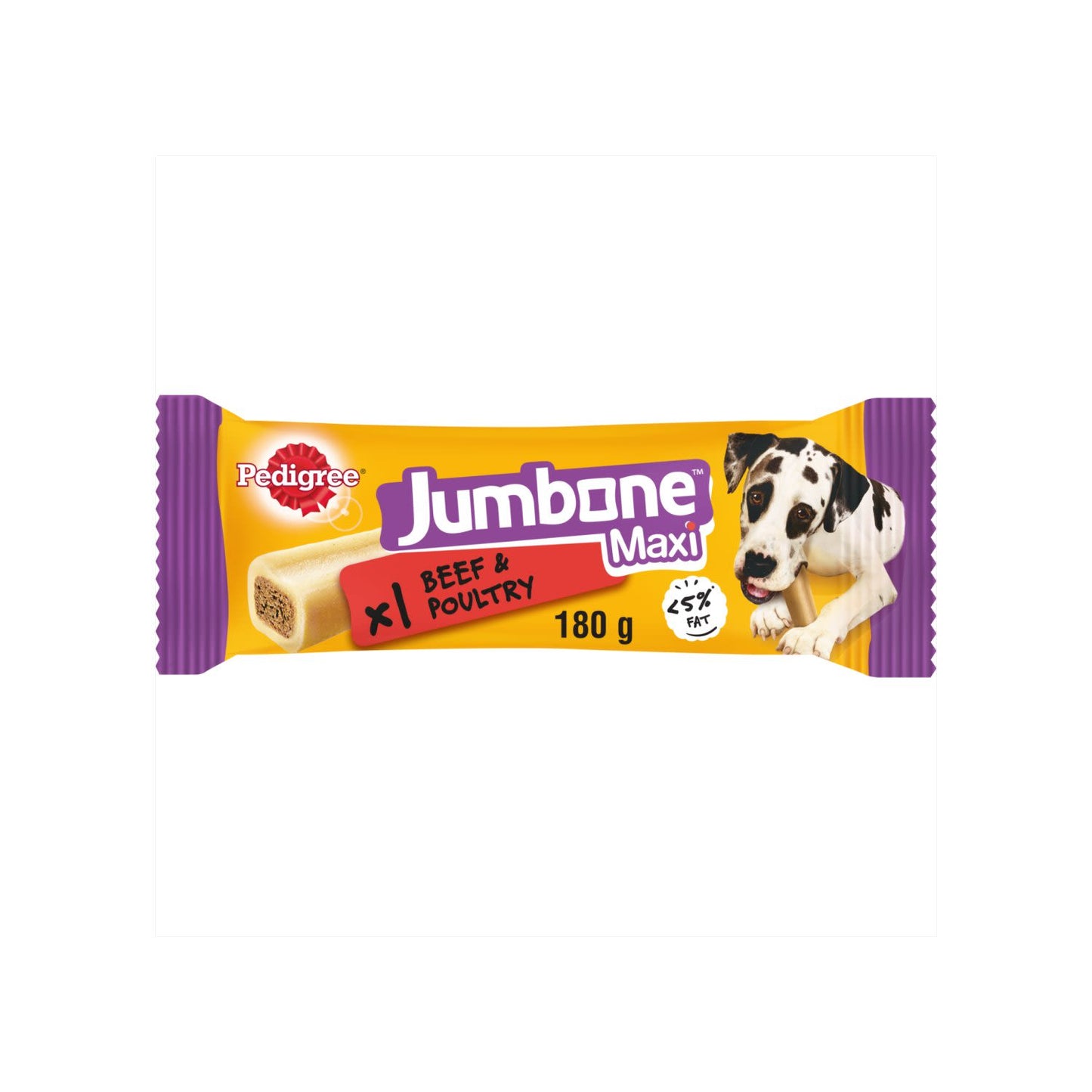 Pedigree Jumbone Maxi Adult Large Dog Treat Beef & Poultry 1 Chew
