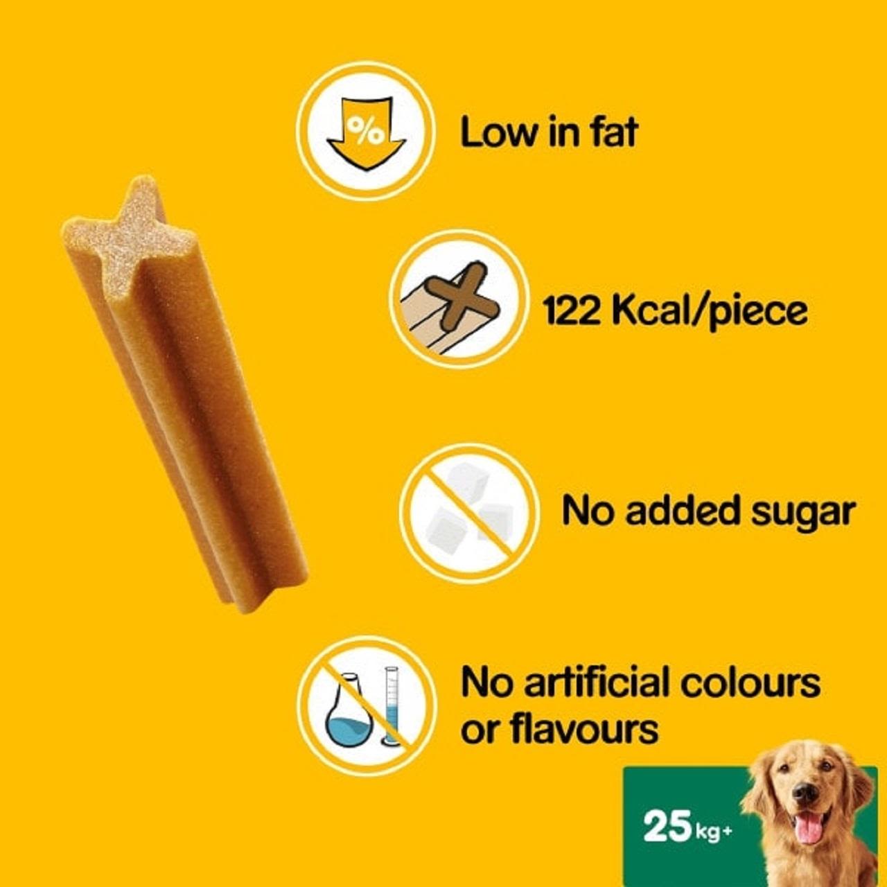 Pedigree Dentastix Daily Adult Large Dog Treats 105 x Dental Sticks
