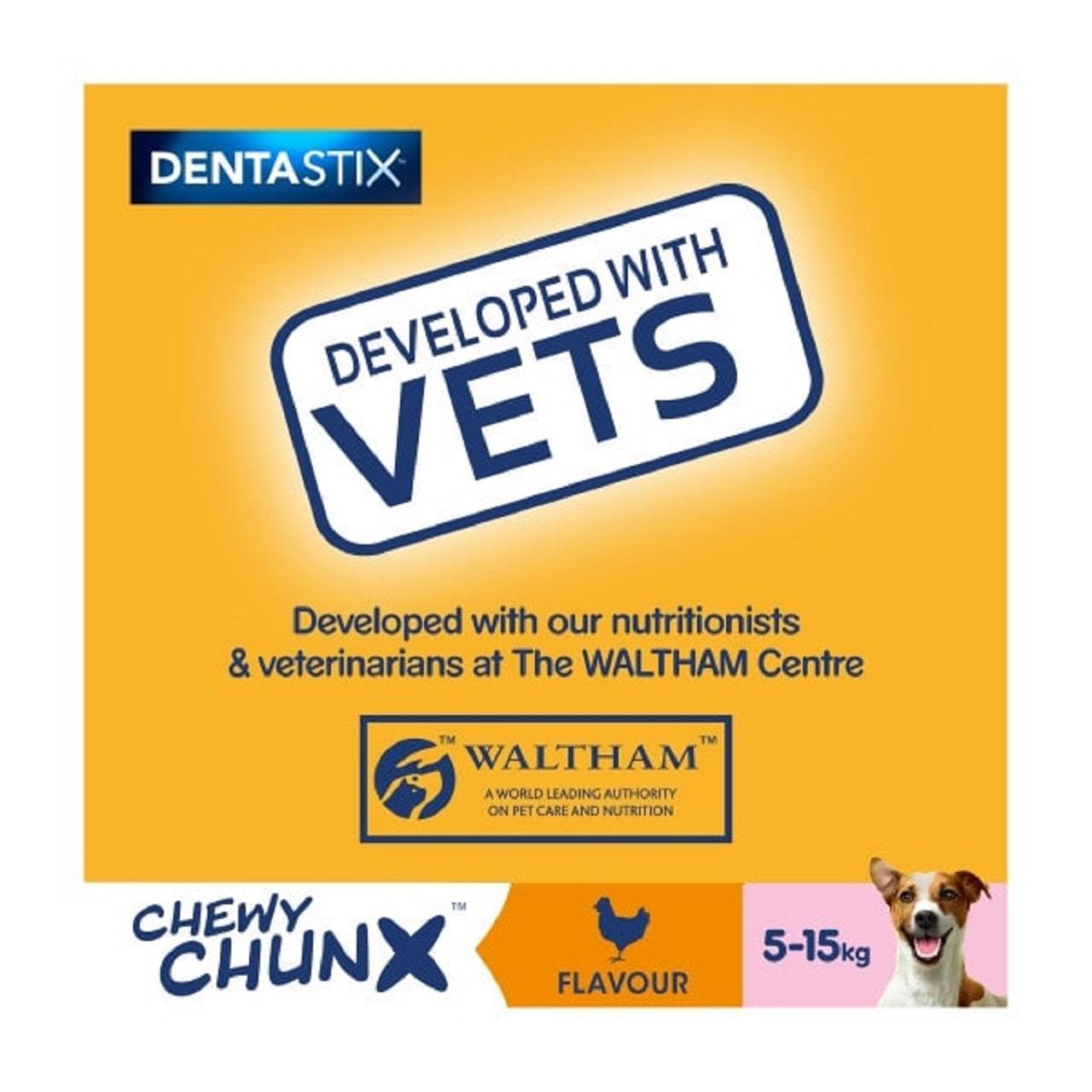 Pedigree Dentastix Chewy Chunx Mini Adult Small Dog Treats Chicken