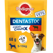 Pedigree Dentastix Chewy Chunx Mini Adult Small Dog Treat Beef