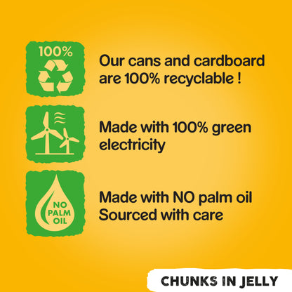 Pedigree Adult Wet Dog Food Tins Mixed in Jelly