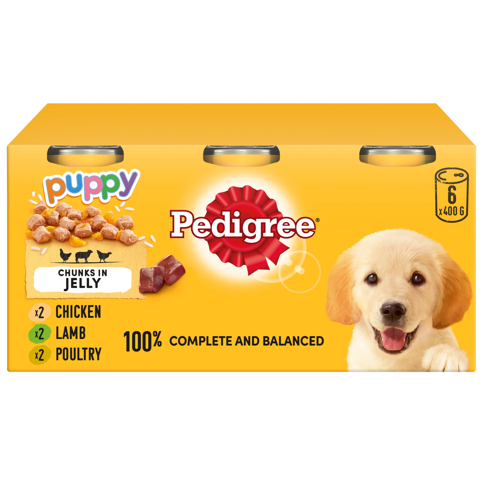 Pedigree Pedigree Mixed Selection Puppy Wet Dog Food pet food packaging
