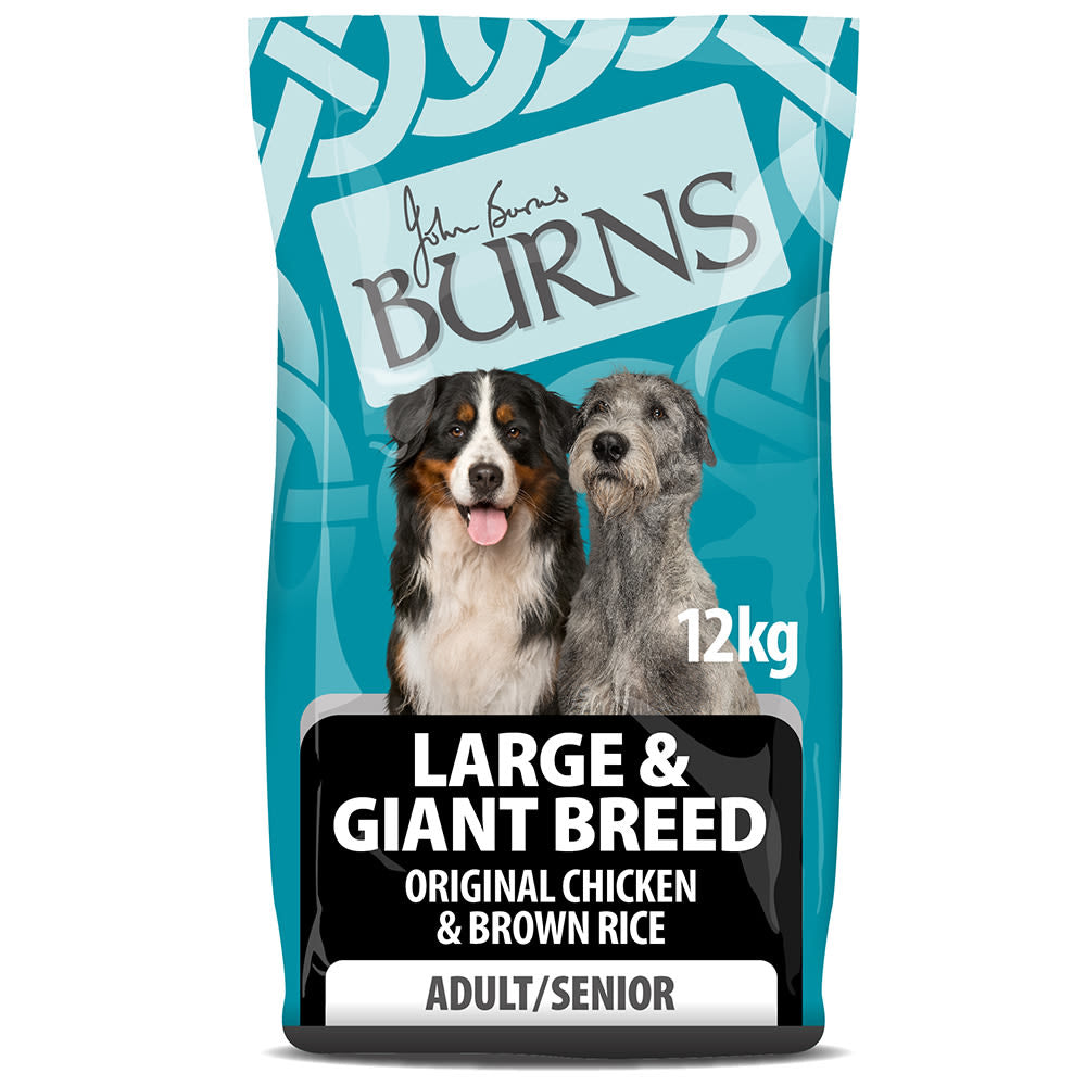 Burns Original Adult/Senior Large/Giant Breed Dry Dog Food - Chicken & Rice