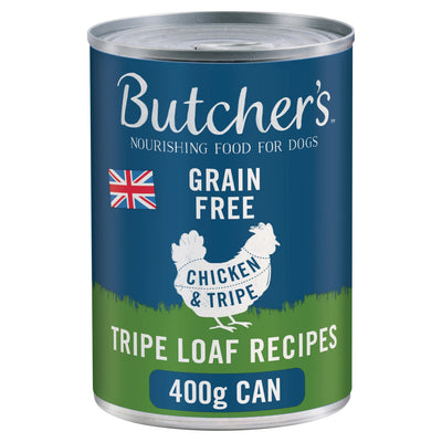 Butchers Butchers Grain Free Tripe Chicken Adult Wet pet food packaging