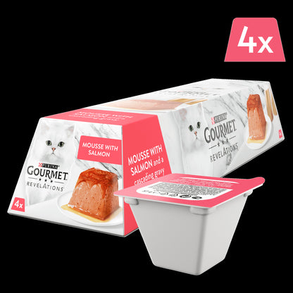 Gourmet Revelations Salmon in Gravy Wet Cat Food