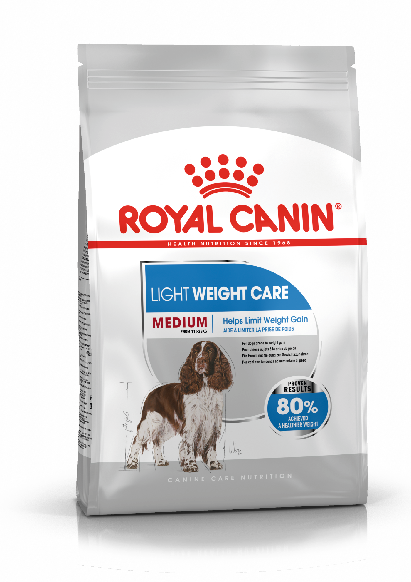 Royal Canin Royal Canin Light Weight Management Medium Adult Dry Dog Food pet food packaging