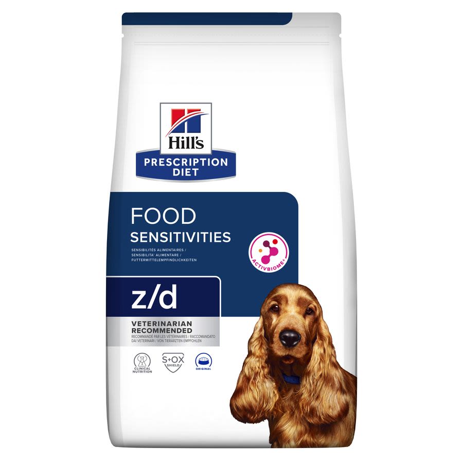 Hill's Hill'S Zd Sensitivities Adult Dry Dog Food pet food packaging
