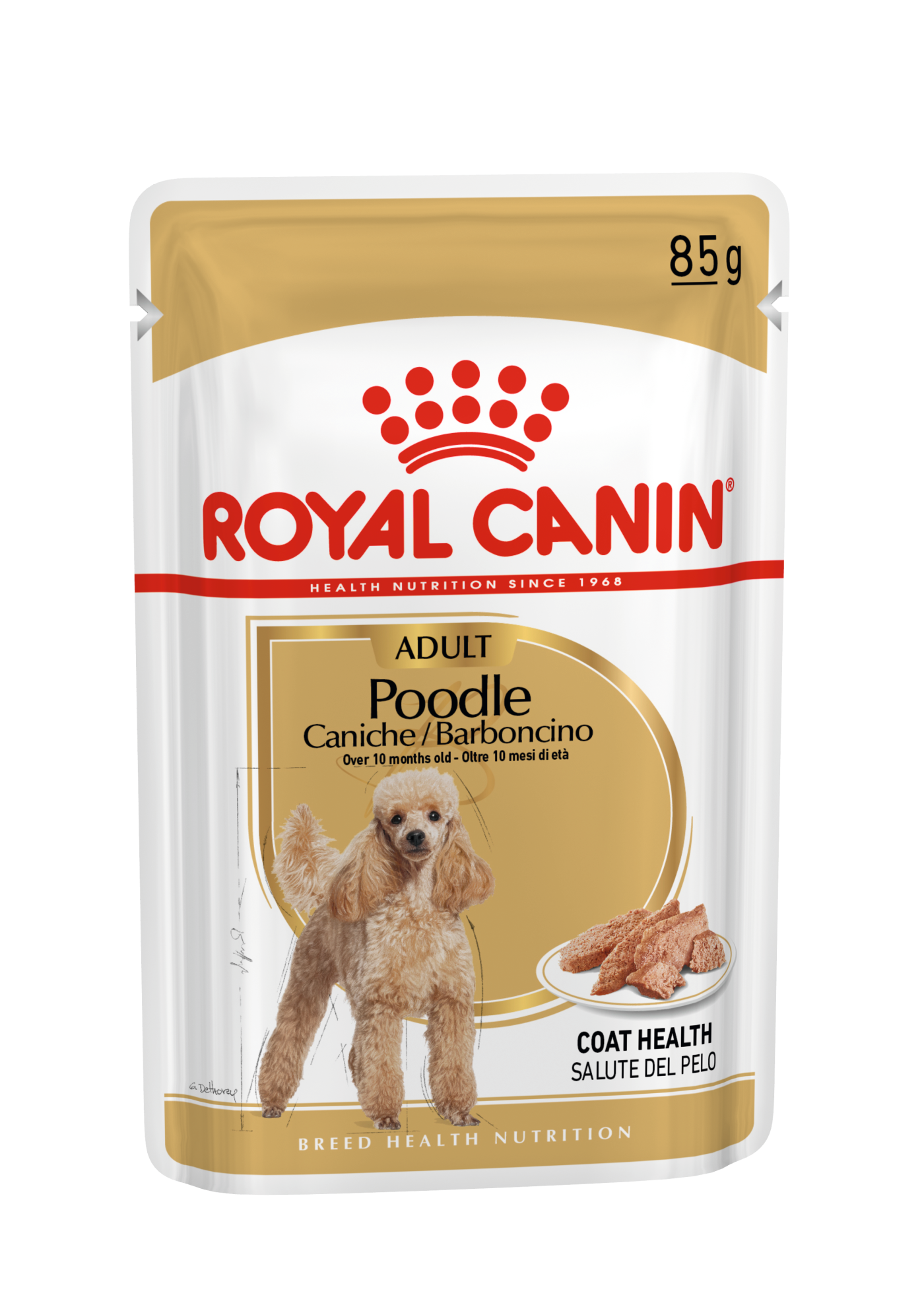 Royal Canin Royal Canin Poodle Adult Wet Dog Food pet food packaging