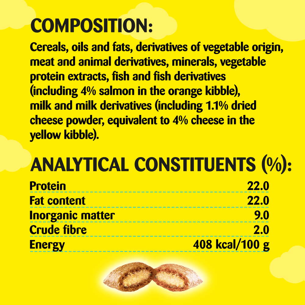 Dreamies Mix Salmon Flavour & Cheese Cat Treats