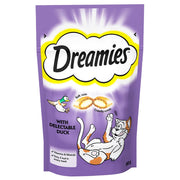 Dreamies Cat Treat Biscuits with Duck